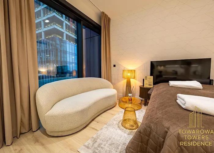 Towarowa Towers Residences Apartment *
